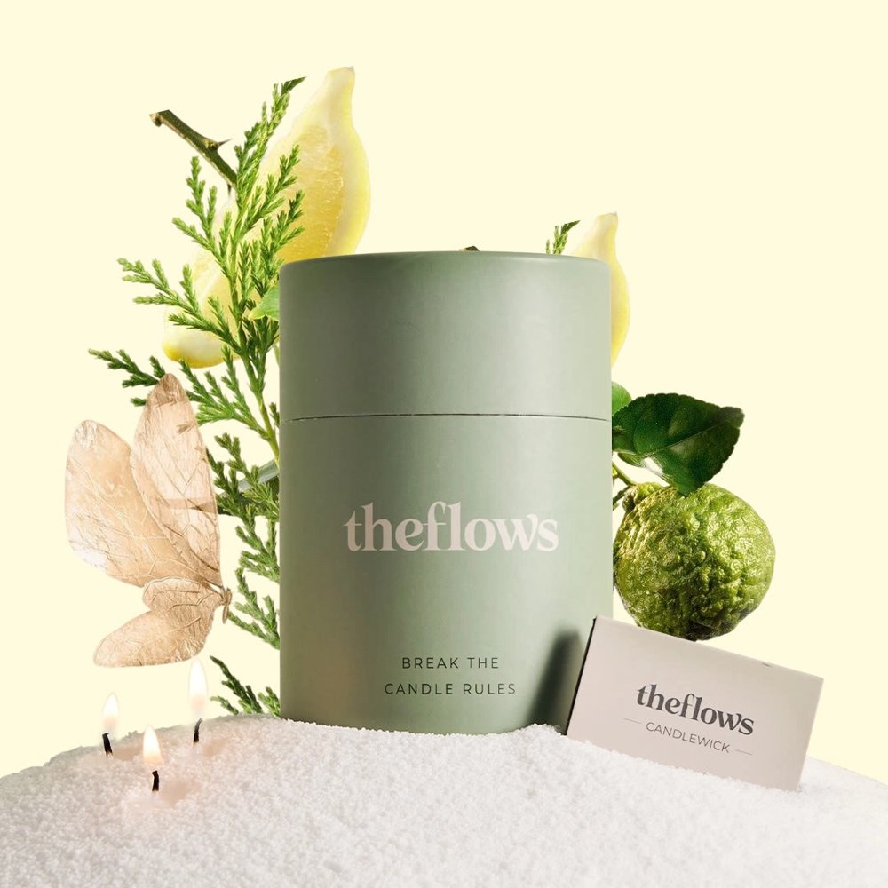 The Flows sand candle